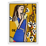 Art Card /Invitation: Kunstschau Wien by Kokoscha