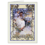 Art Card /Invitation: Mucha: The Beatitudes