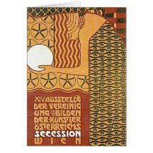 Art Card /Invitation: Vienna Secession Poster