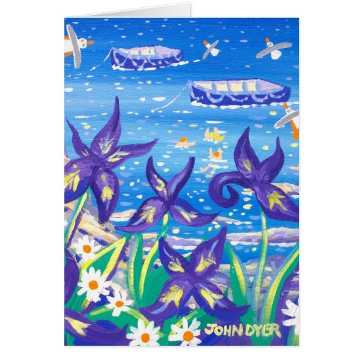 Art Card: Iris Blue