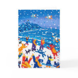 Art Card: Jumping for Snowflakes