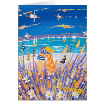 Art Card: Love on the beach