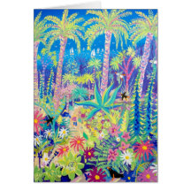 Art Card: Painting the Garden, Tresco Abbey Garden