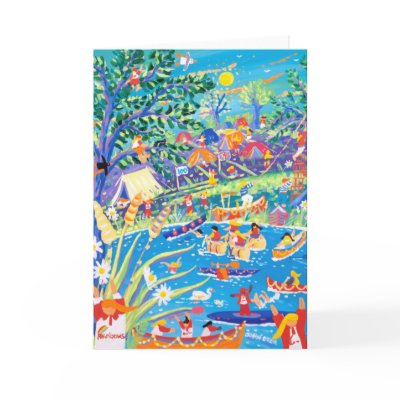 Art Card: Rainbows 100 years of Fun! Centenary by johndyergallery