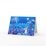 Art Card: Saphire Peacock Love, Côte d'Azur