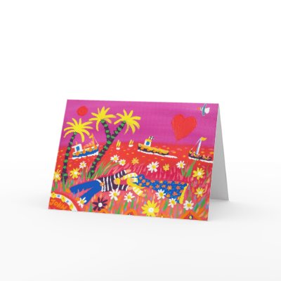 Art Card: Valentine's Cornish Sweethearts by johndyergallery