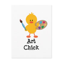 Art Chick Postcard