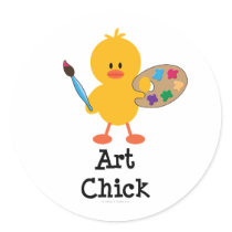 Art Chick Stickers