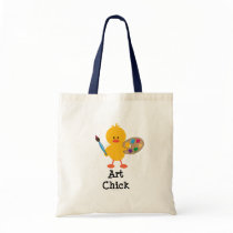 Art Chick Tote Bag