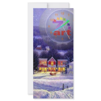 Art Christmas Rack Card Design by awesometees