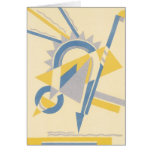Art Deco Abstract  (45) Card