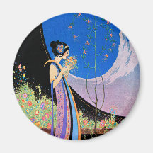 Art Deco Advertising Art  by Fred Parker Magnets