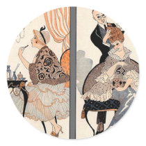 Art Deco Beauty Sticker