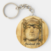 Art Deco Bridge Guardian(Cleveland) Keychain