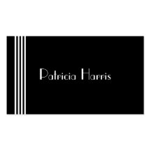 Art Deco Business Cards