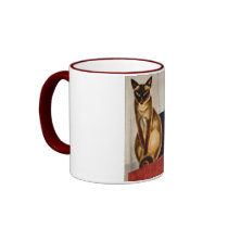 Art Deco Cats Coffee Mugs