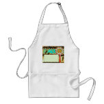 Art Deco Christmas Candle Pinecones Aprons