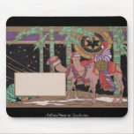 Art Deco Christmas Wise Men Mouse Pad