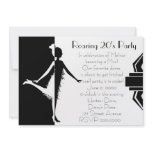 Art  Deco Doll Personalized Invites