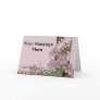 Art Deco Easter Purple Iris Butterfly