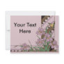 Art Deco Easter Purple Iris Butterfly