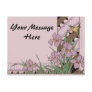 Art Deco Easter Purple Iris Butterfly Post Card
