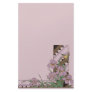 Art Deco Easter Purple Iris Butterfly