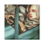 Art Deco Fashion Fridge Magnet