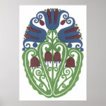 Art Deco Floral Embellishment (2)