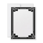 Art Deco Frame invitations