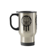art deco gasmask trinity mugs