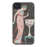 Art Deco George Barbier Goldfish iPhone 4 Case