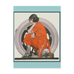 Art Deco Girl postcards