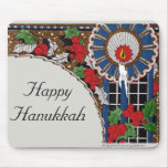 Art Deco Hanukkah Candle