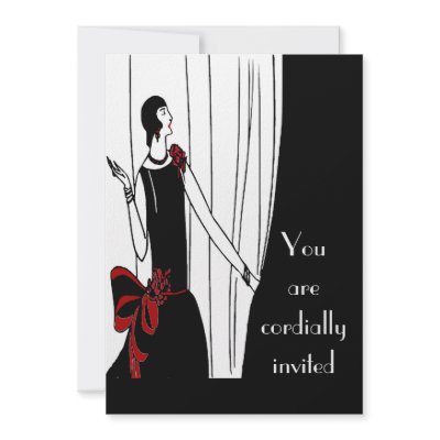 Art Deco Invitation by DizzyDebbie