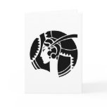 Art Deco Lady Greeting Cards