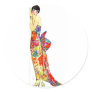 Art Deco Lady in formal Gown