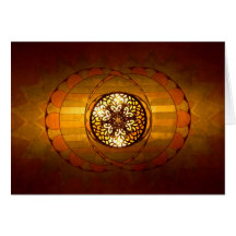 Art Deco Lighting Notecard