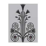 Art Deco Lotus (Egyptian) Postcard