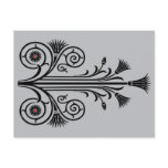 Art Deco Lotus (Egyptian) Post Card