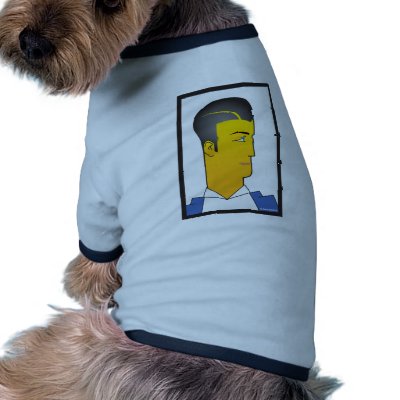 Art Deco Man Pet Shirt by frengi