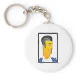 Art Deco Man keychains