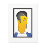 Art Deco Man Post Card