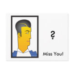 Art Deco Man postcards