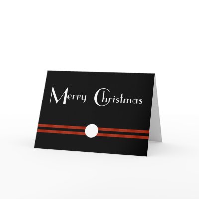 Art Deco Merry Christmas by cowboyannie