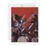 Art Deco Musical Band Jamming Invites