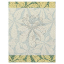 art deco nature leaves pattern art full color flyer