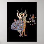 Art Deco Party Goers Print