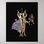 Art Deco Party Goers Print