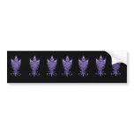 Art Deco Peacock Feathers Wedding Theme bumper stickers